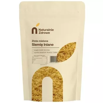 Siemię Lniane Złote Mielone...