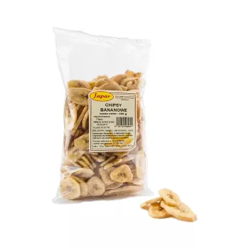 Chipsy Bananowe 350 g - Japar