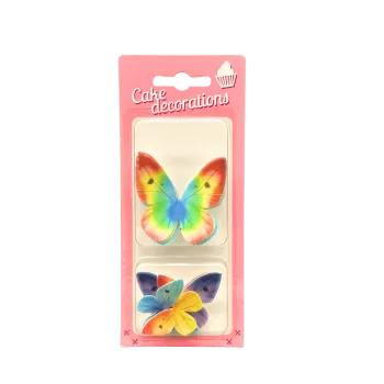Motyle Waflowe Dekoracja 2...