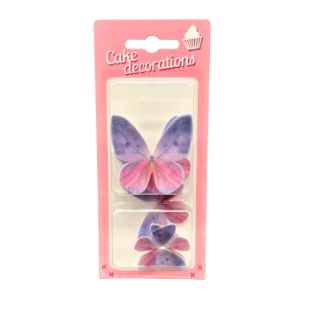 Motyle Waflowe Dekoracja 2...