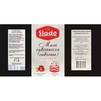 Masa Cukiernicza Czarna 250...