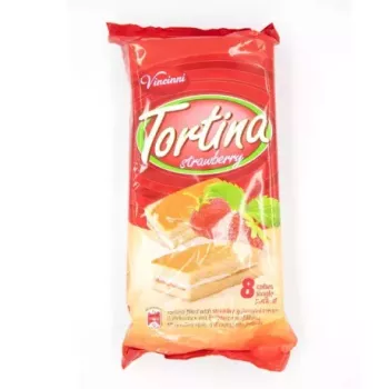 Tortina Strawberry 200 g -...