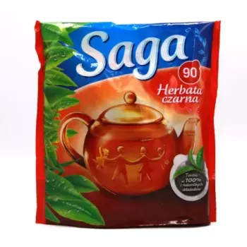 Herbata Czarna 126 g - Saga