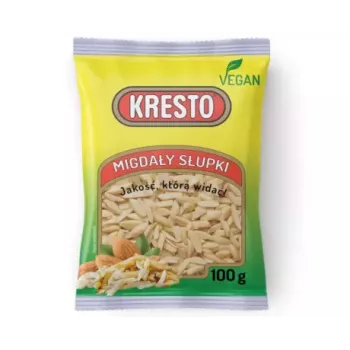 Migdały Słupki 100 g - Kresto